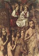 Bartolome Bermejo Christ Leading the Patriarchs to the Paradise (detail) oil on canvas